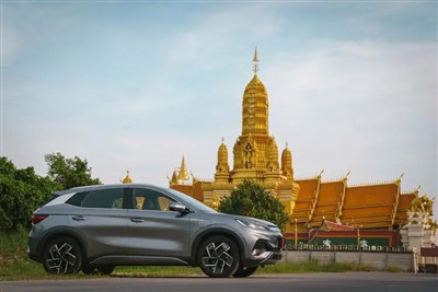 タイにおける中国車：中国電気自動車はタイの電気自動車市場の80％を占め、BYD Atto 3がベストセラーモデルとなる